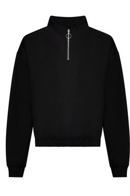 AWDIS JH037 - FELPA DA DONNA CON 1/4 DI ZIP
