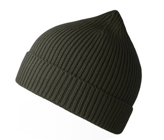 ATLANTIS AT217 - Eco-Friendly Ribbed Knit Beanie Hat