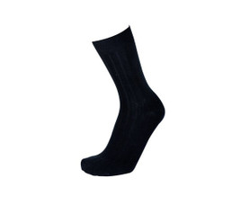 ESTEX TX6101 - Elegant Non-Compressing Black Dress Socks