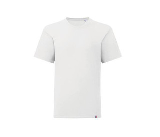 ET SI ON LAPPELAIT FRANCIS FRA192 - Organic Cotton Crew Neck Tee with Flag Detail