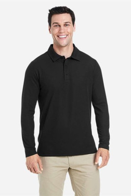 Core 365 CE112L - Men's Fusion ChromaSoft Long-Sleeve Pique Polo
