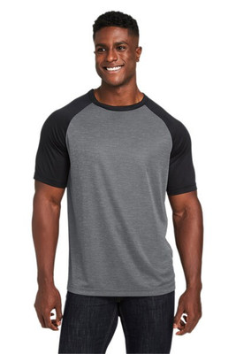 Team 365 TT62 - Unisex Zone Colorblock Raglan T-Shirt