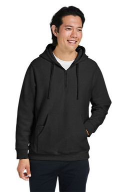 Team 365 TT97 - HydroSport Heavyweight Water-Repellent Quarter-Zip Hoodie