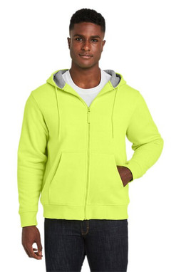 Harriton M711 - Mens ClimaBloc Lined Heavyweight Hooded Sweatshirt