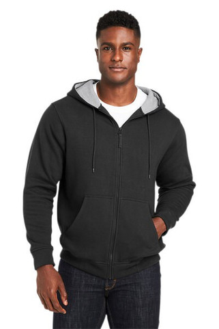 Harriton M711 - Mens ClimaBloc Lined Heavyweight Hooded Sweatshirt