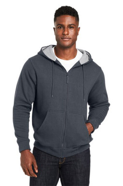 Harriton M711 - Mens ClimaBloc Lined Heavyweight Hooded Sweatshirt