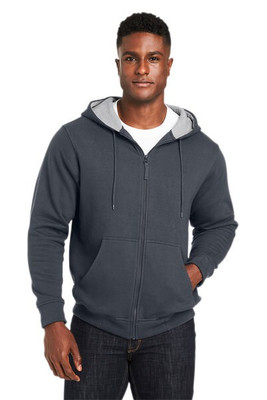 Harriton M711 - Men's ClimaBloc Lined Heavyweight Hooded Sweatshirt