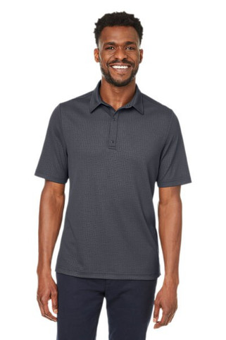 North End NE102 - Mens Replay Recycled Polo