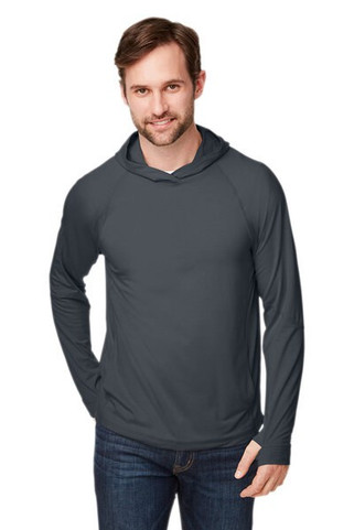 North End NE105 - Unisex JAQ Stretch Performance Hooded T-Shirt
