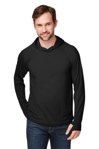 North End NE105 - Unisex JAQ Stretch Performance Hooded T-Shirt
