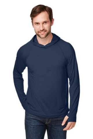 North End NE105 - Unisex JAQ Stretch Performance Hooded T-Shirt