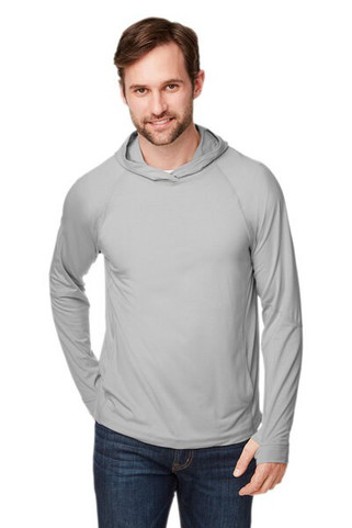 North End NE105 - Unisex JAQ Stretch Performance Hooded T-Shirt