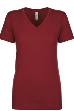 Next Level 1540 - Women’s Lightweight Combed Cotton V-Neck Tee