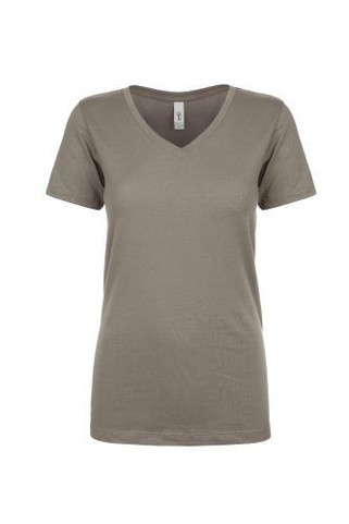 Next Level 1540 - Women’s Lightweight Combed Cotton V-Neck Tee