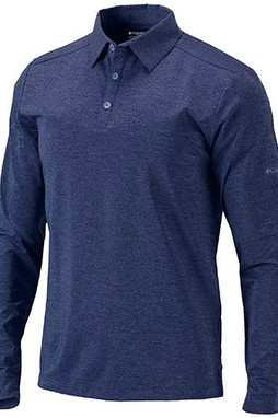 COLUMBIA GOLF 17F71MP - Adult Omni-Wick Pin High L/S Polo