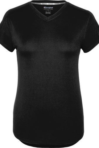 CHAMPION 2653TL - Womens Active Luxe V-Neck Tee