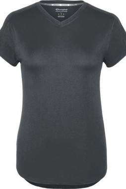 CHAMPION 2653TL - Womens Active Luxe V-Neck Tee