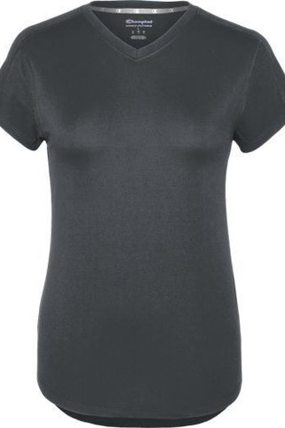 CHAMPION 2653TL - Womens Active Luxe V-Neck Tee