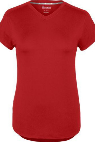 CHAMPION 2653TL - Womens Active Luxe V-Neck Tee