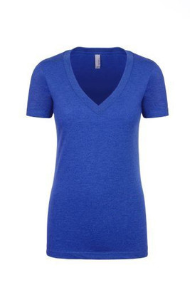 Next Level 6640 - Stylish Deep V-Neck Cotton Blend Tee