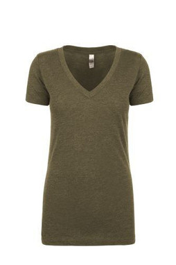 Next Level 6740 - Triblend Cuello en V profundo