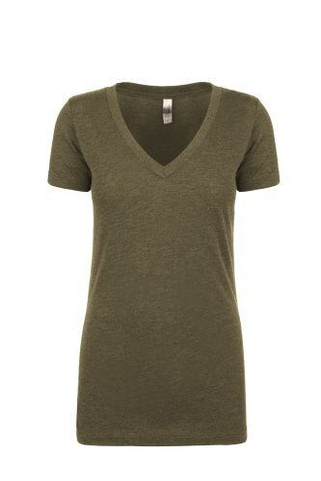 Next Level 6740 - Ultimate Comfort Triblend V-Neck Tee for Women