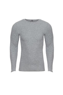 Next Level 8101 - Mens Black Long Sleeve Thermal Shirt