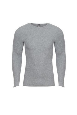 Next Level 8101 - Men's Black Long Sleeve Thermal Shirt