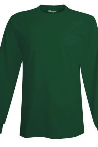 Champion CC8C - T-Shirt à manches longues sans étiquette