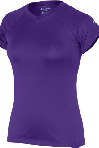 Champion CW23 - Ladies Double Dry® V-Neck Performance T-Shirt