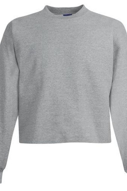 CHAMPION S690C - Girls Powerblend Cropped Crew