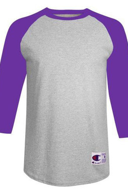 Champion T137 - T-shirt de baseball raglan