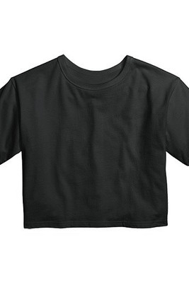 CHAMPION T435C - Girl's Cropped Cotton Tee