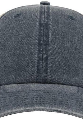 Atlantis ACCASE - Vintage Style Pigment Dyed Trucker Cap with Mesh