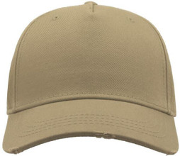 Atlantis ACCARG - Vintage Distressed 5-Panel Chino Twill Baseball Cap