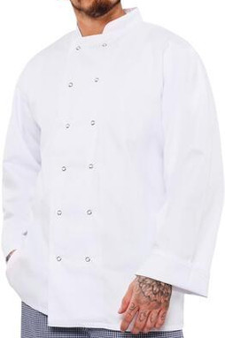 BonChef B101 - Professional Unisex Long Sleeve Chef Jacket