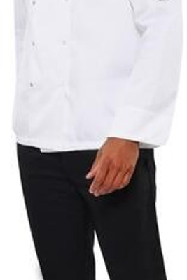 Dennys DD08 - Premium Long Sleeve Chef Jacket with French Cuffs
