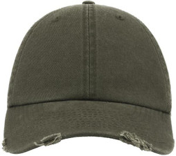 Atlantis ACDADE - Vintage Distressed Dad Hat with Metal Buckle
