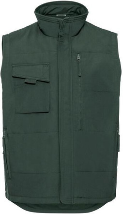 Russell R014M - Heavy Duty Workwear Gilet with Multiple Pockets