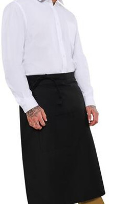 BonChef B763 - Durable Long-Length Bistro Apron with Pocket