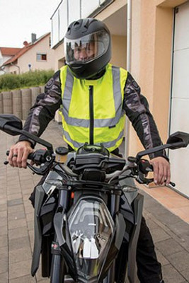 Korntex KXMOTO - High Visibility Bikers Vest
