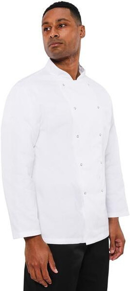 AFD By Dennys DDD70 - Professional Long-Sleeved Chef Jacket for Seasonal Staff