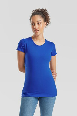 Fruit of the Loom F61432 - Fashionable Slim Fit Ladies Crew Neck T-Shirt