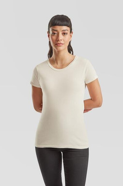 Fruit of the Loom F61432 - Fashionable Slim Fit Ladies Crew Neck T-Shirt