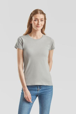 Fruit of the Loom F61432 - Fashionable Slim Fit Ladies Crew Neck T-Shirt