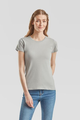 Fruit of the Loom F61432 - Fashionable Slim Fit Ladies Crew Neck T-Shirt