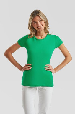 Fruit of the Loom F61432 - Fashionable Slim Fit Ladies Crew Neck T-Shirt