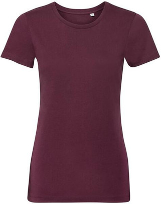 Russell Pure Organic R108F - Eco-Friendly Organic Cotton Ladies T-Shirt
