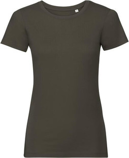Russell Pure Organic R108F - Eco-Friendly Organic Cotton Ladies T-Shirt