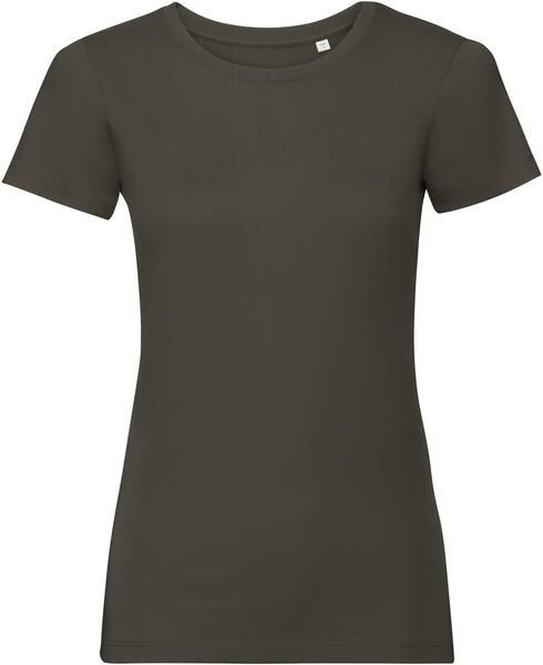 Russell Pure Organic R108F - Eco-Friendly Organic Cotton Ladies T-Shirt